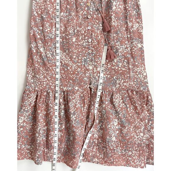 Cleobella Sophia Midi Dress in Pink Size Small - Picture 14 of 14